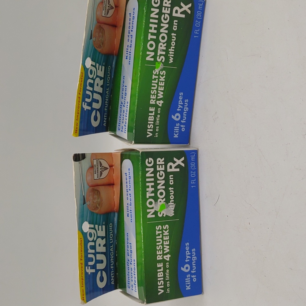Fungi cure antifungal liquid nail treatment topical 6/2023 lot 2 toenail foot